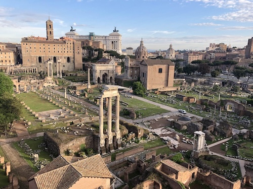 ROME THE FORUM
THE PALATINE HILL